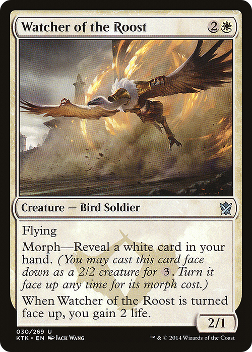 Watcher of the Roost (KTK-030) - Khans of Tarkir Foil