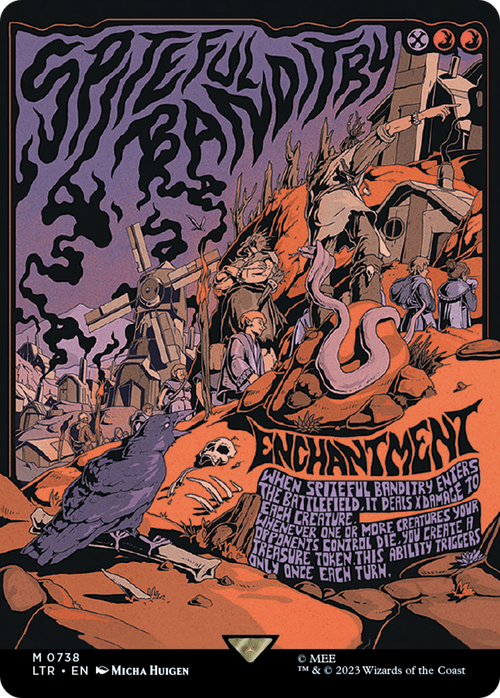 Spiteful Banditry (Borderless Poster) (LTR-738) - The Lord of the Rings: Tales of Middle-earth