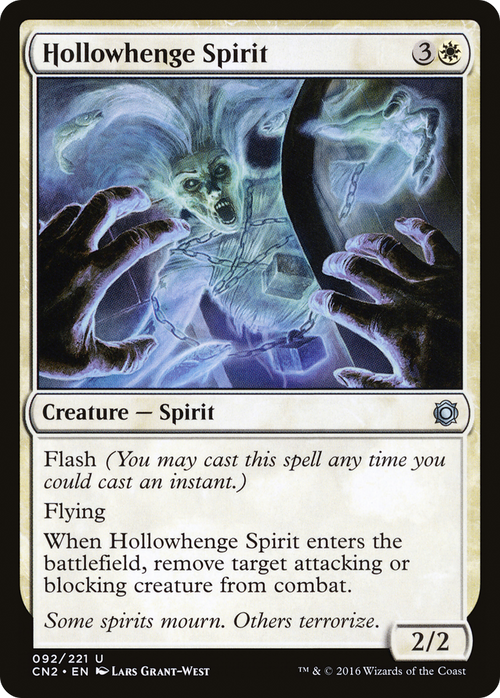 Hollowhenge Spirit (CN2-092) - Conspiracy: Take the Crown