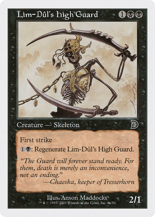 Lim-Dul's High Guard (6a) (DKM-06A) - Deckmasters
