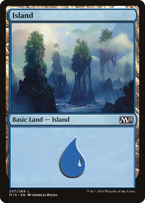 Island (257) (M15-257) - Magic 2015