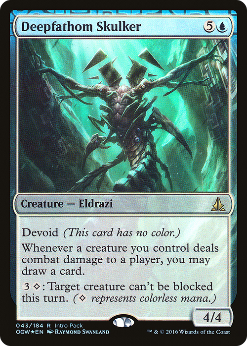 Deepfathom Skulker (UMP-043) - Oath of the Gatewatch Promos: (devoid) Foil