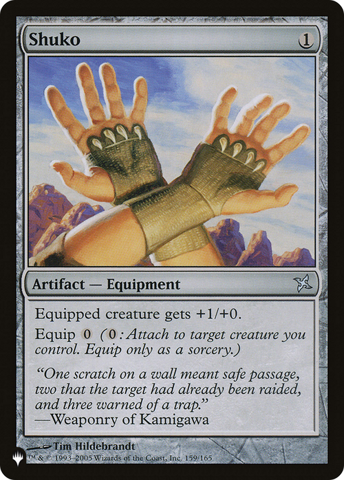 Shuko (LIST-159/165) - The List
