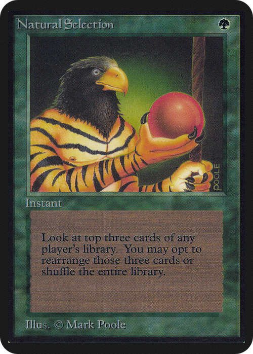 Natural Selection (LEA-) - Limited Edition Alpha