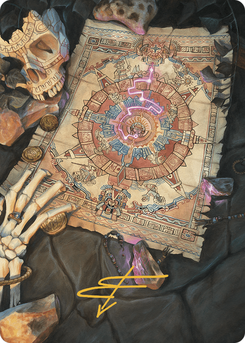 Map // Map (ALCI-068) - The Lost Caverns of Ixalan Art Series (Borderless) Foil