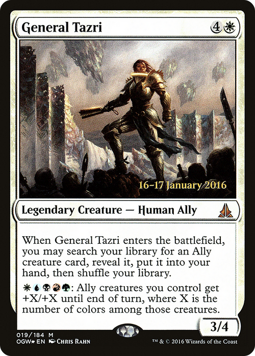 General Tazri (PRE-19S) - Oath of the Gatewatch Promos Foil