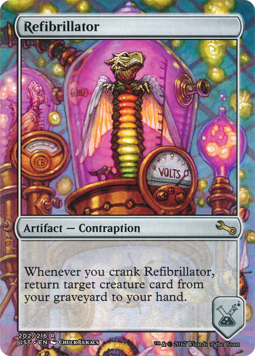 Refibrillator (UST-202) - Unstable (Borderless) Foil