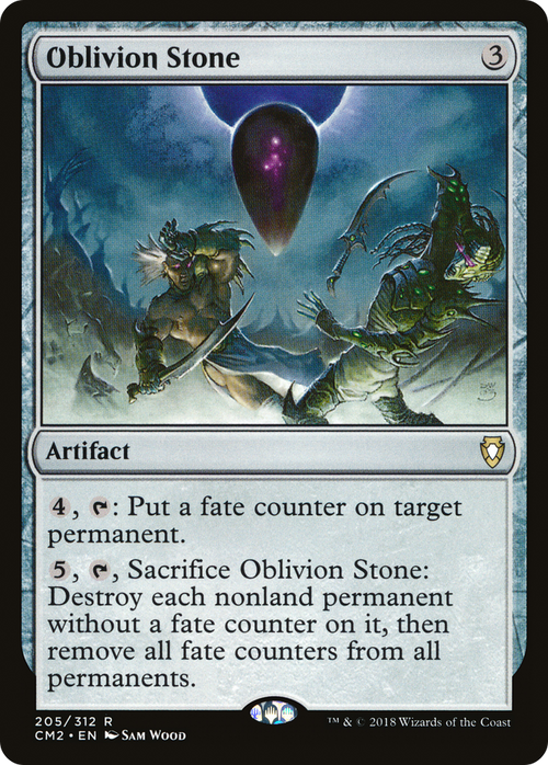 Oblivion Stone (CM2-205) - Commander Anthology Volume II