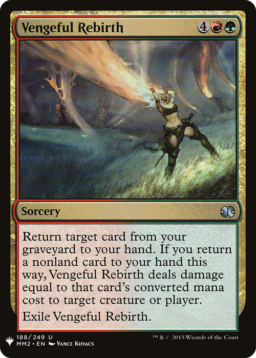 Vengeful Rebirth (LIST-MM2-188) - The List