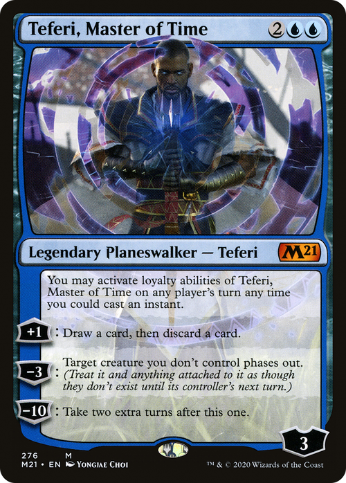Teferi, Master of Time (276) (M21-276) - Core Set 2021