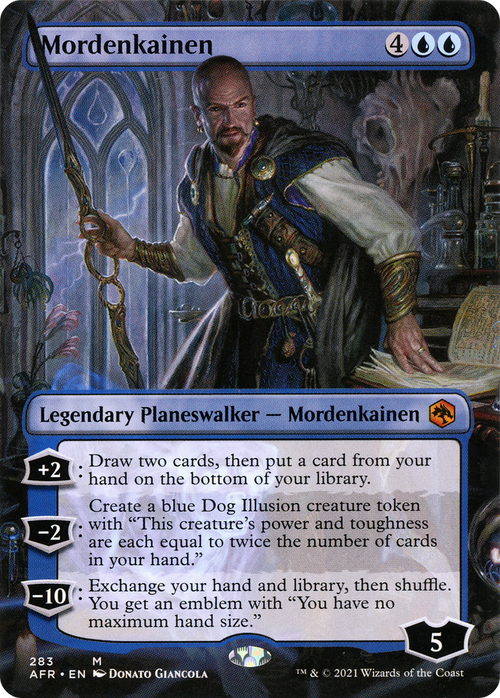 Mordenkainen (Borderless) (AFR-283) - Adventures in the Forgotten Realms (Borderless) Foil