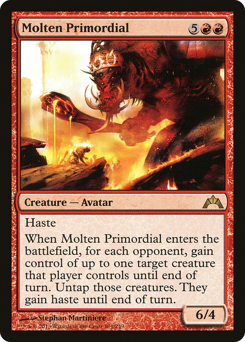 Molten Primordial (GTC-101) - Gatecrash