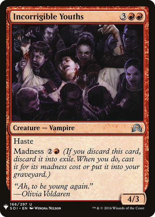 Incorrigible Youths (LIST-SOI-166) - The List