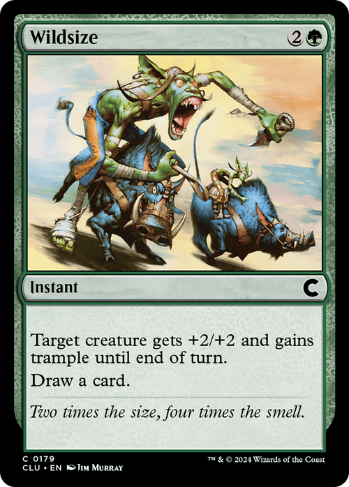Wildsize (CLU-179) - Ravnica: Clue Edition