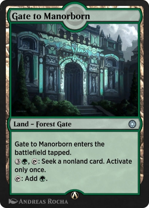 Gate to Manorborn (HBG-078) - Alchemy Horizons: Baldur's Gate