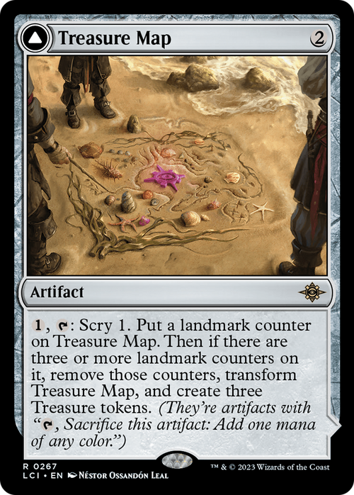 Treasure Map (LCI-267) - The Lost Caverns of Ixalan Foil