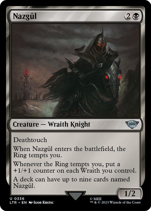 Nazgul (0336) (LTR-336) - The Lord of the Rings: Tales of Middle-earth