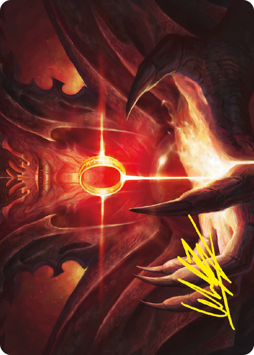Sol Ring // Sol Ring (ALTR-076) - Tales of Middle-earth Art Series (Borderless) Foil