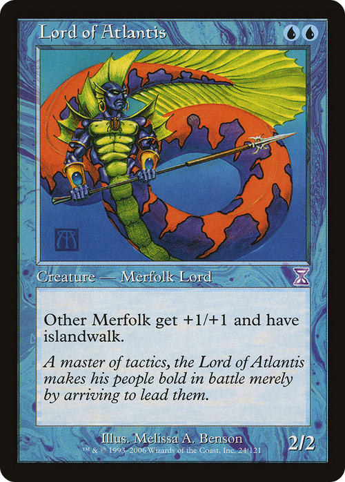 Lord of Atlantis (TSB-024) - Time Spiral Timeshifted Foil