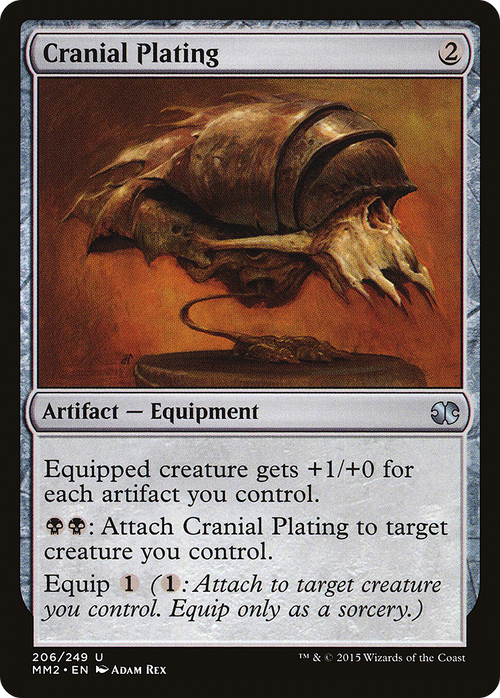 Cranial Plating (MM2-206) - Modern Masters 2015 Foil