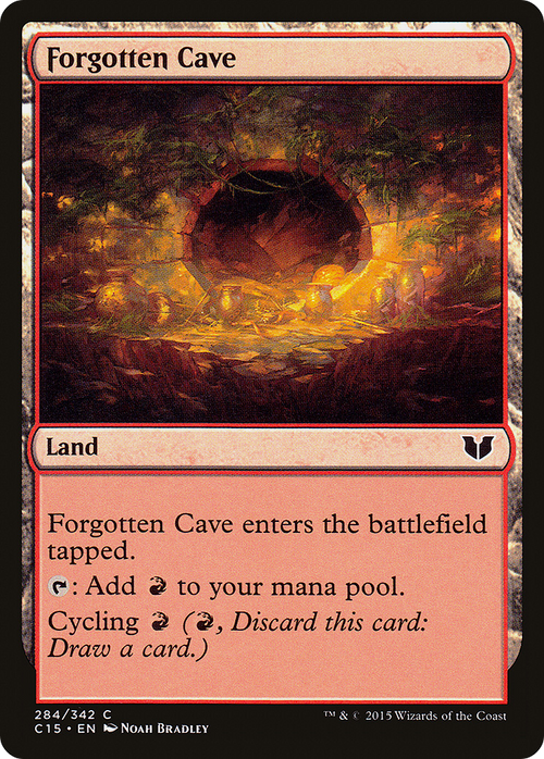 Forgotten Cave (C15-284) - Commander 2015