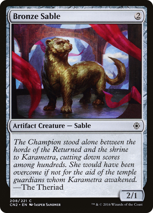 Bronze Sable (CN2-208) - Conspiracy: Take the Crown