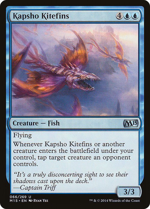 Kapsho Kitefins (M15-066) - Magic 2015 Foil