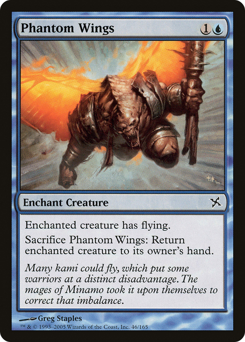 Phantom Wings (BOK-046) - Betrayers of Kamigawa