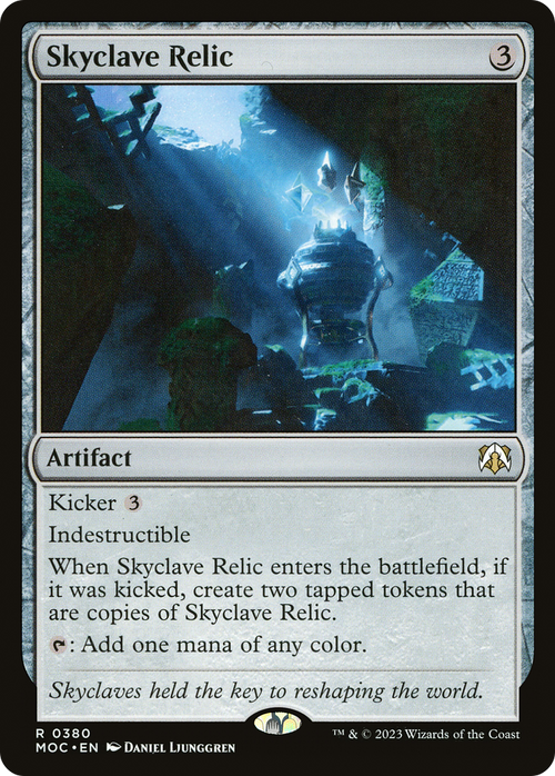 Skyclave Relic (MOC-380) - March of the Machine Commander