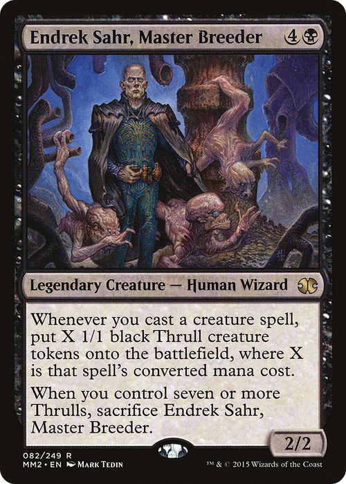 Endrek Sahr, Master Breeder (MM2-082) - Modern Masters 2015 Foil