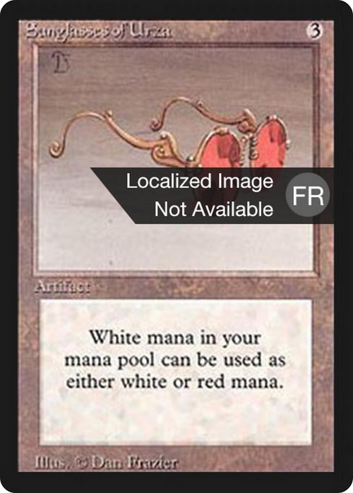 Sunglasses of Urza (FBB-) - Foreign Black Border
