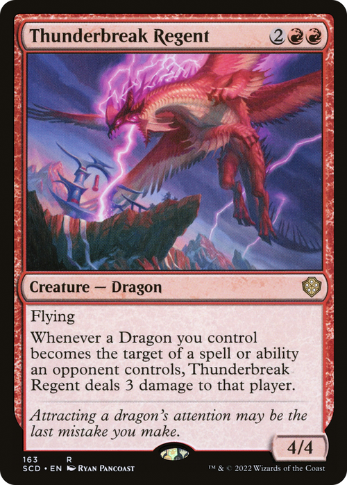 Thunderbreak Regent (SCD-163) - Starter Commander Decks