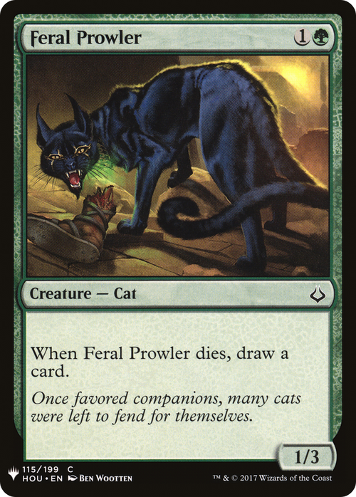 Feral Prowler (LIST-HOU-115) - The List