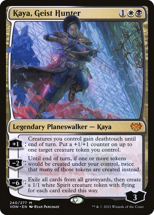 Kaya, Geist Hunter (VOW-240) - Innistrad: Crimson Vow