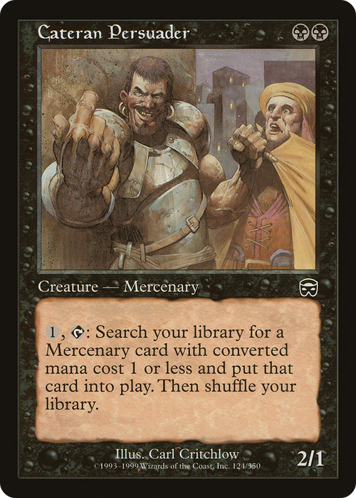 Cateran Persuader (MMQ-124) - Mercadian Masques