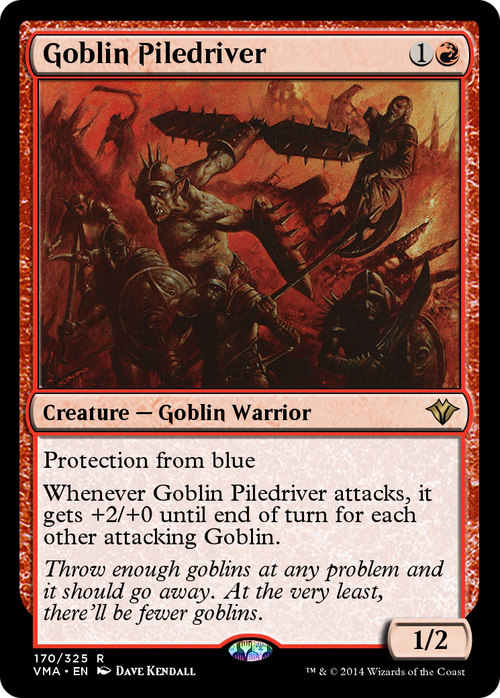 Goblin Piledriver (VMA-170) - Vintage Masters