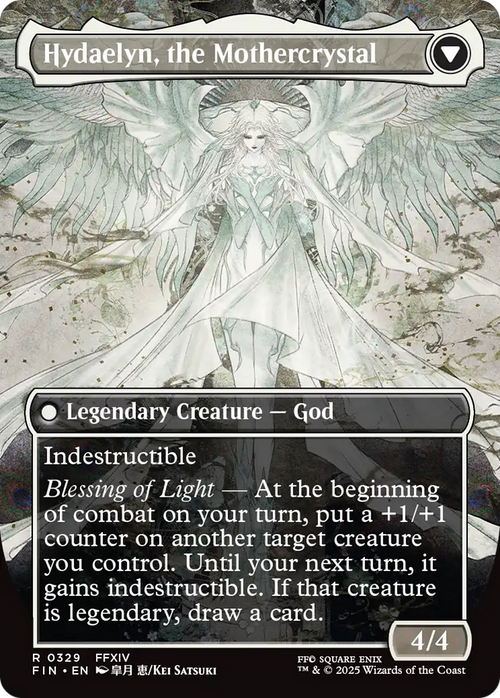 Venat, Heart of Hydaelyn (Borderless) (FIN-329) - FINAL FANTASY Foil