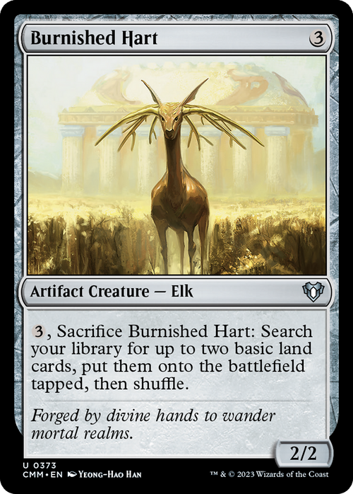 Burnished Hart (CMM-373) - Commander Masters Foil