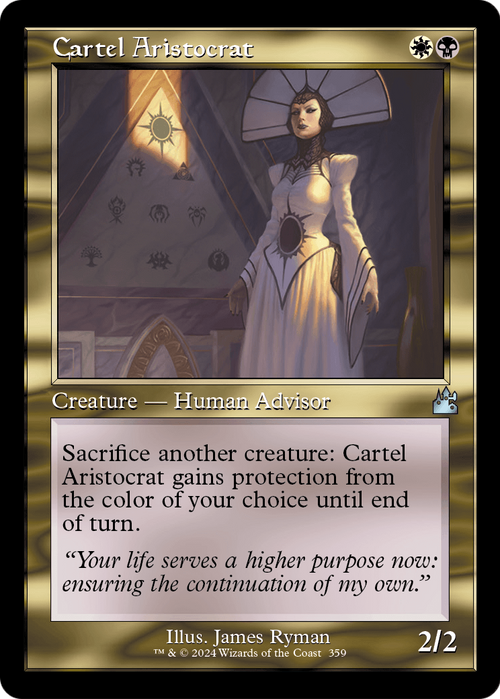 Cartel Aristocrat (Retro Frame) (RVR-359) - Ravnica Remastered Foil