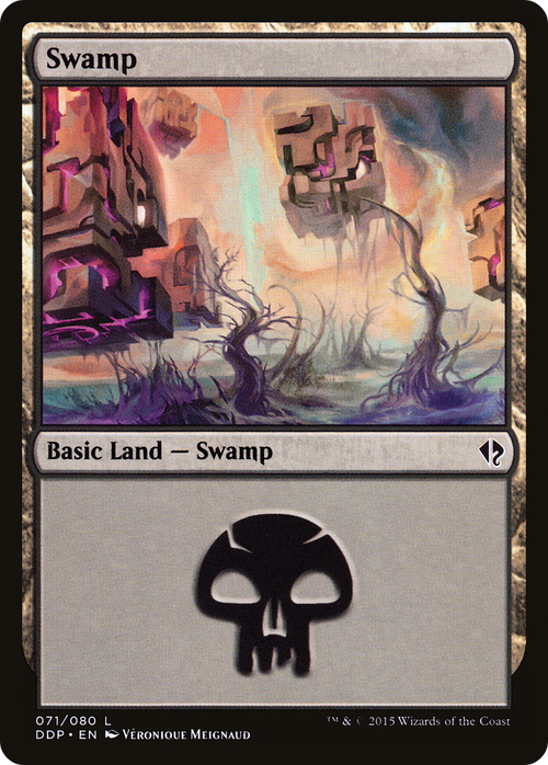 Swamp (071) (DDP-071) - Duel Decks: Zendikar vs. Eldrazi