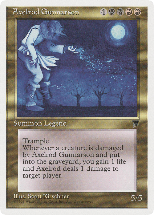 Axelrod Gunnarson (CHR-) - Chronicles