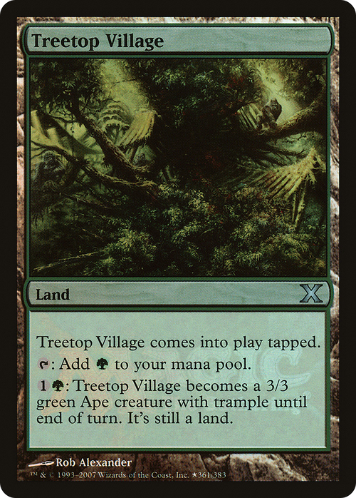 Treetop Village (WPN-002) - Tenth Edition Promos Foil