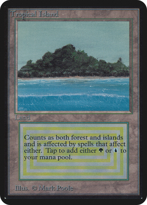 Tropical Island (LEA-) - Limited Edition Alpha