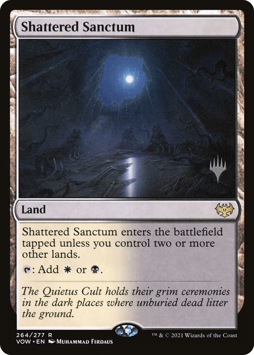 Shattered Sanctum (PPDMU-264) - Innistrad: Crimson Vow Promos