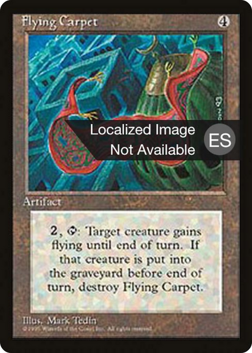 Flying Carpet (4BB-) - Fourth Edition Foreign Black Border