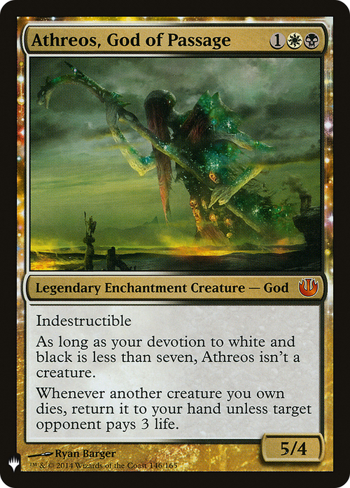 Athreos, God of Passage (LIST-JOU-146) - The List: (enchantment)