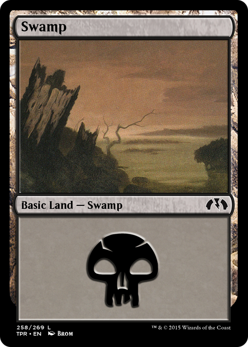 Swamp (TPR-258) - Tempest Remastered Foil