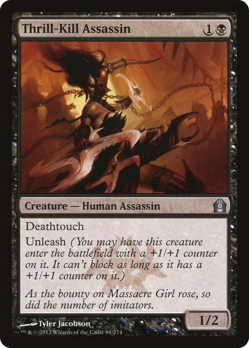 Thrill-Kill Assassin (RTR-081) - Return to Ravnica
