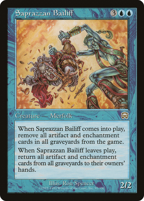 Saprazzan Bailiff (MMQ-097) - Mercadian Masques Foil