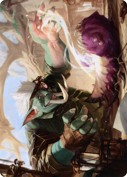 Novice Dissector // Novice Dissector (ASTX-009) - Strixhaven Art Series (Borderless)